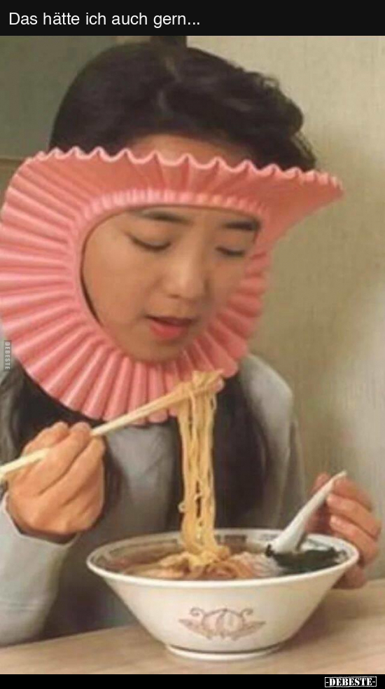 Das hätte ich auch gern...