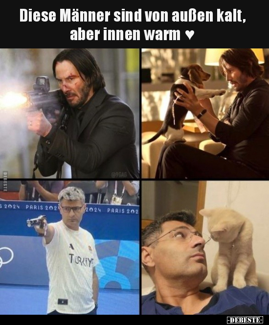 Diese Männer sind von außen kalt, aber innen warm ♥ - Lustige Bilder | DEBESTE.de