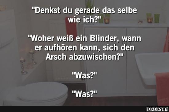 Denkst du gerade das selbe wie ich?