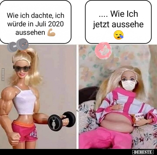 Wie ich dachte, ich würde in Juli 2020 aussehen... - Lustige Bilder | DEBESTE.de
