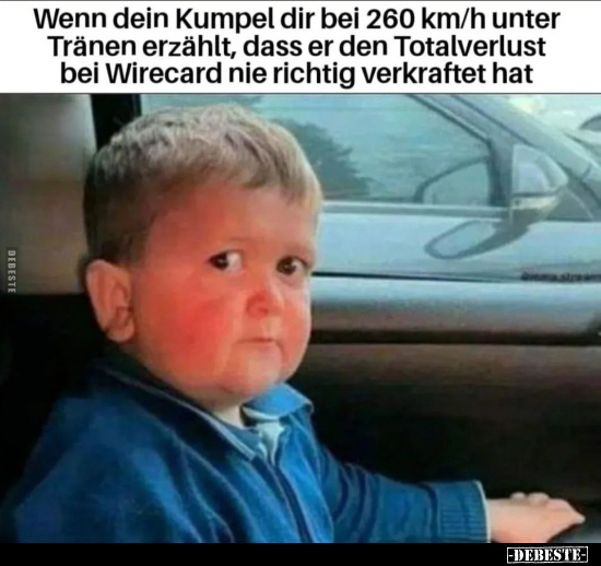 Wenn dein Kumpel dir bei 260 km/h unter Tränen erzählt.. - Lustige Bilder | DEBESTE.de