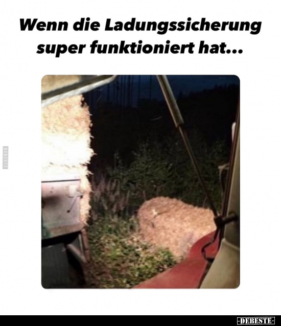 Wenn, Ladungssicherung, Super