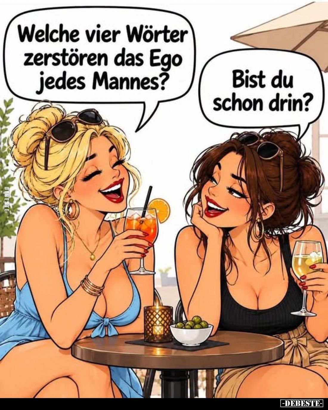 Welche vier Wörter zerstören das Ego jedes Mannes? -
Bist du schon drin?