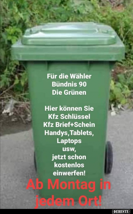 46++ Die gruenen lustige bilder , Für die Wähler Bündnis 90, Die Grünen.. Lustige Bilder, Sprüche