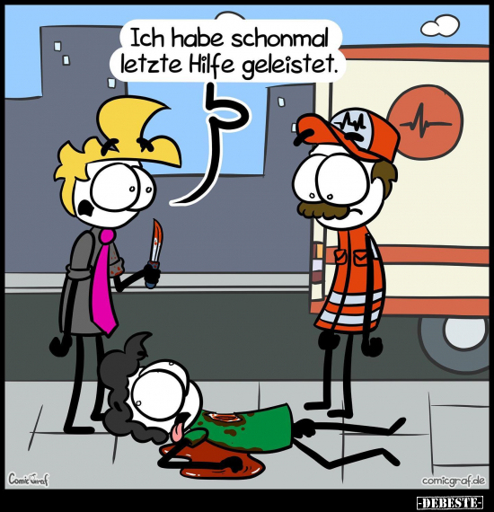 Lustige Bilder zum Thema: Hilfe