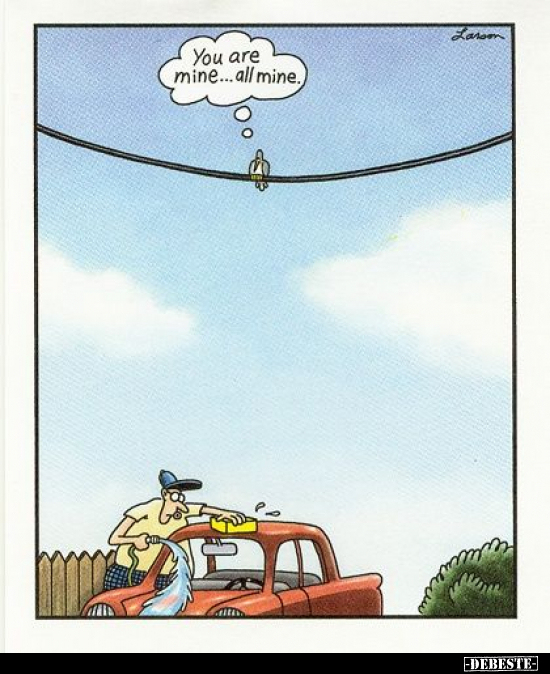 You are mine...all mine.