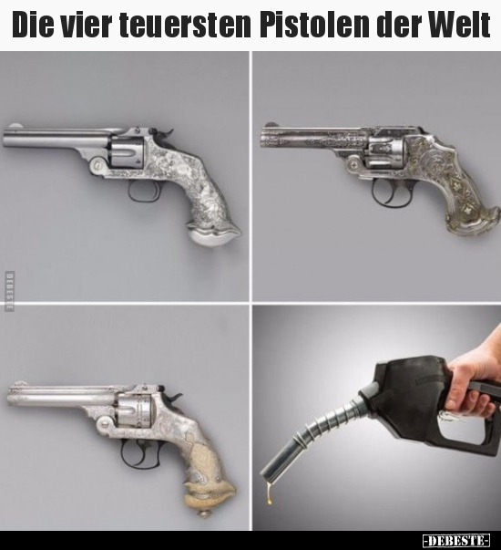 Die vier teuersten Pistolen der Welt.. - Lustige Bilder | DEBESTE.de