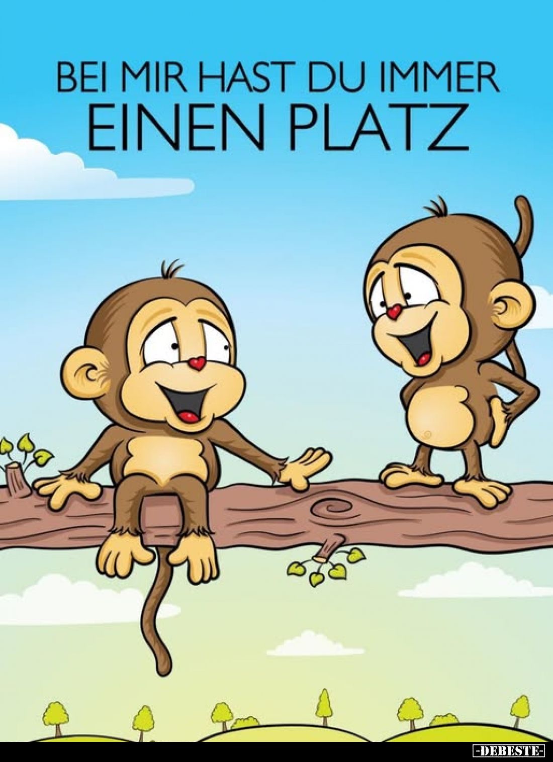 Bei mir hast du immer einen Platz.