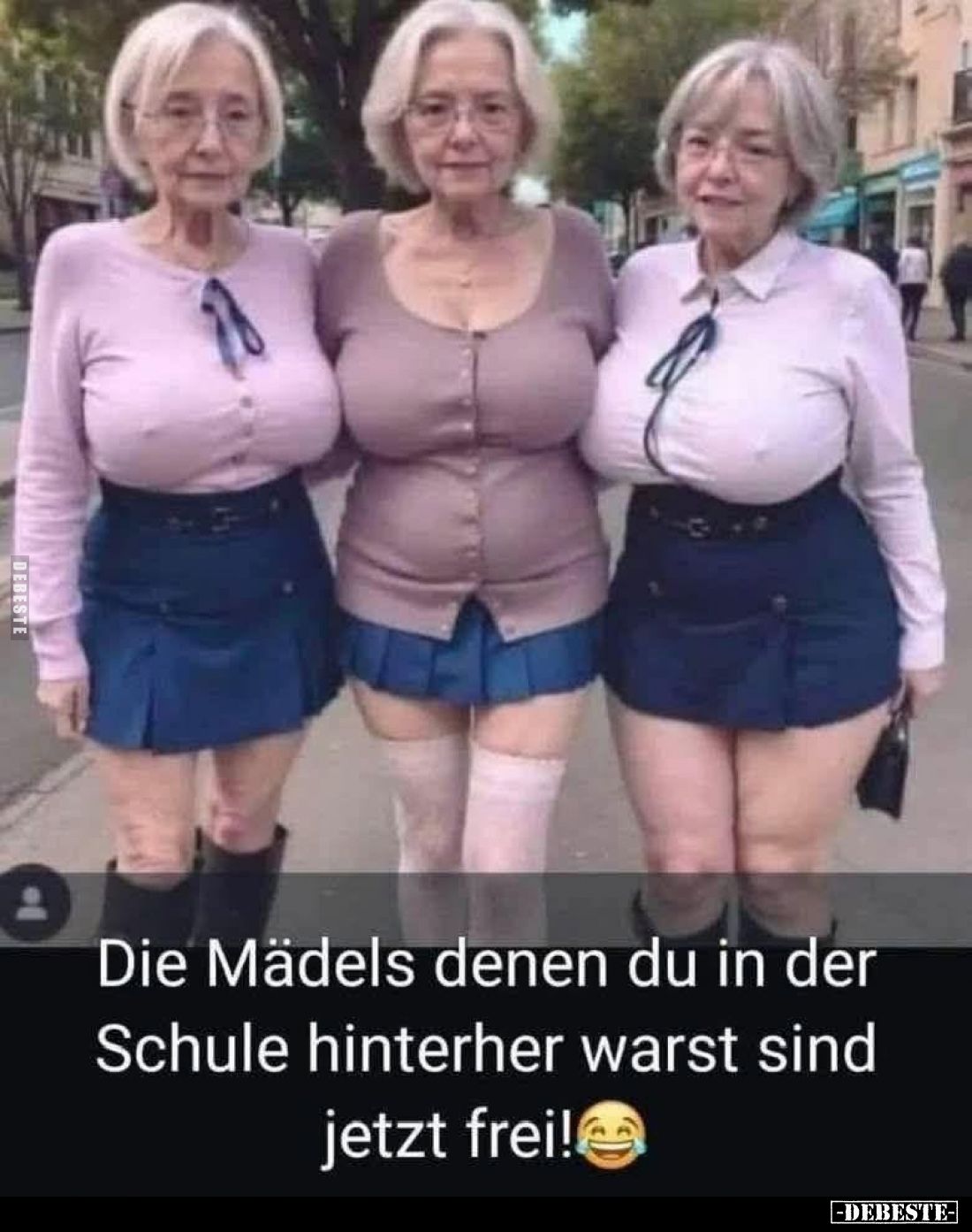 Die Mädels denen du in der Schule hinterher warst sind jetzt frei!