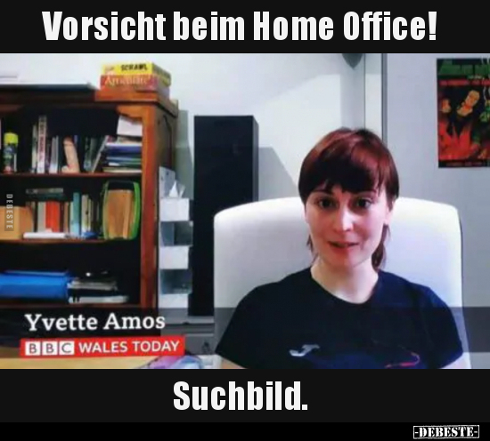 Vorsicht beim Home Office! - Lustige Bilder | DEBESTE.de