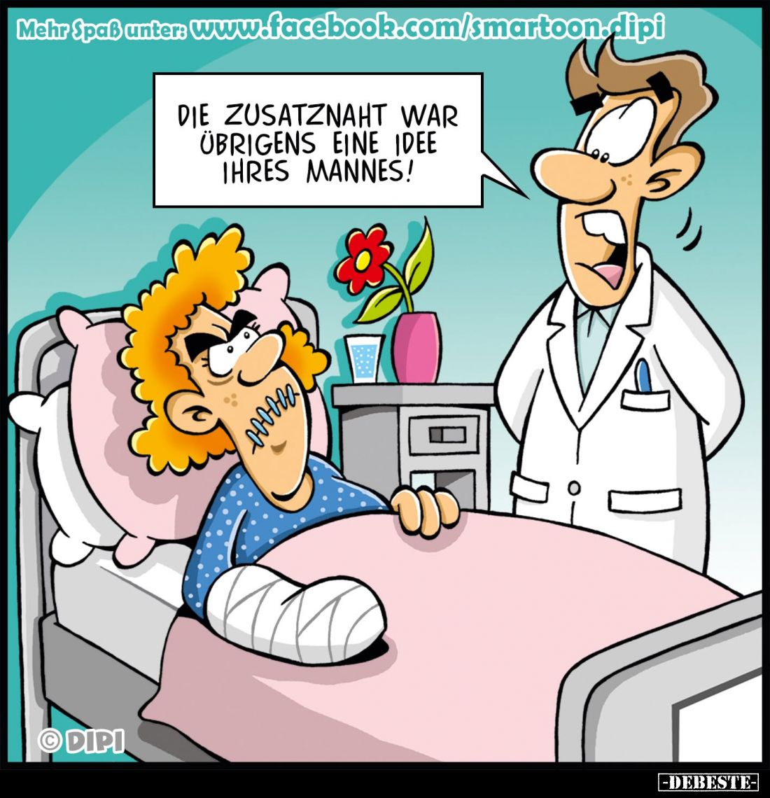 Die Zusatznaht war übrigens eine Idee ihres Mannes!