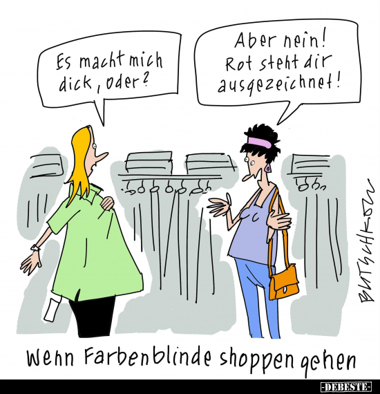 Wenn Farbenblinde shoppen gehen.. - Lustige Bilder | DEBESTE.de