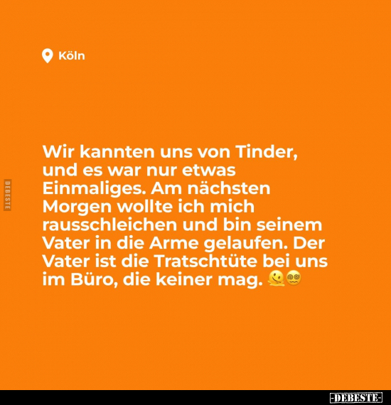 Wir kannten uns von Tinder.. - Lustige Bilder | DEBESTE.de