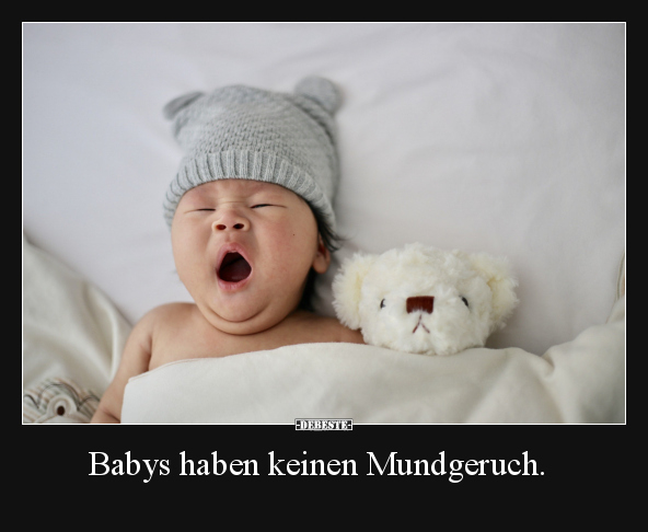 Babys haben keinen Mundgeruch... - Lustige Bilder | DEBESTE.de