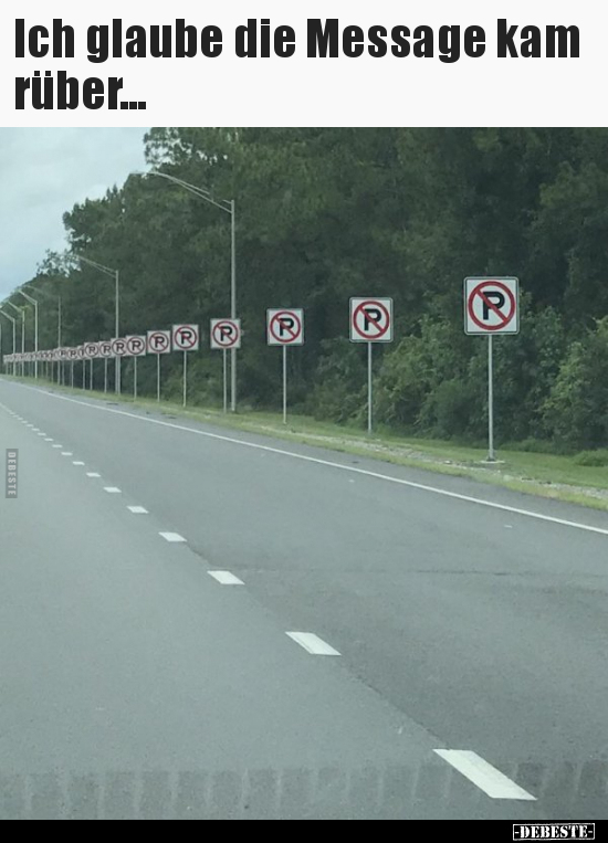 Ich glaube die Message kam rüber...
