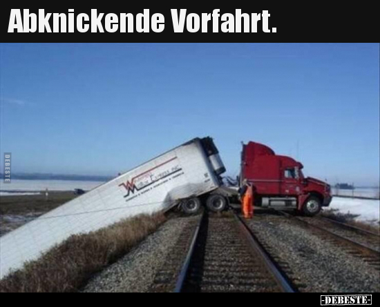 Abknickende Vorfahrt...