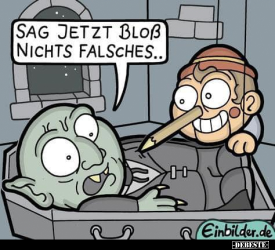 Sag jetzt bloß nichts falsches.. - Lustige Bilder | DEBESTE.de