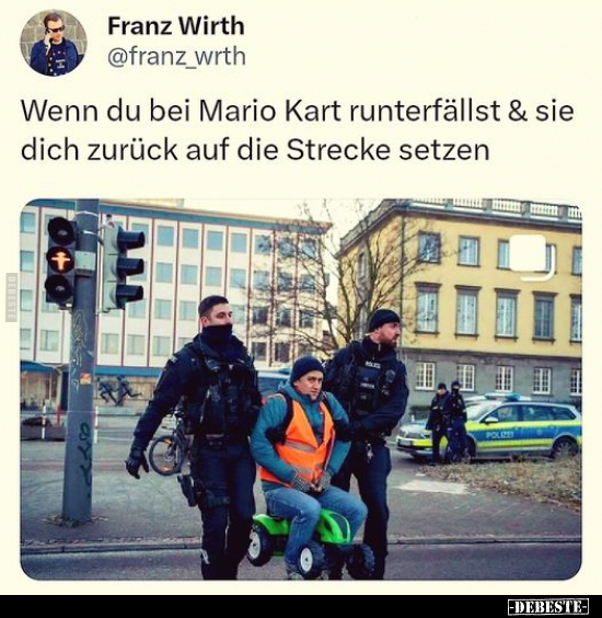 Wenn du bei Mario Kart runterfällst.. - Lustige Bilder | DEBESTE.de