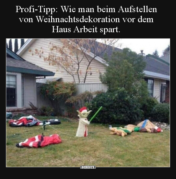 Profi-Tipp: Wie man beim Aufstellen von.. - Lustige Bilder | DEBESTE.de