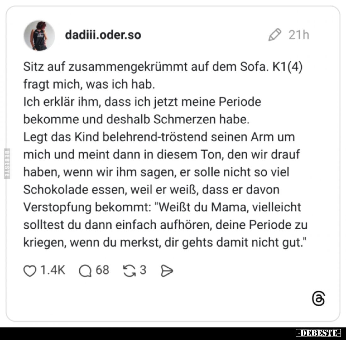 Sitz auf zusammengekrümmt auf dem Sofa... - Lustige Bilder | DEBESTE.de