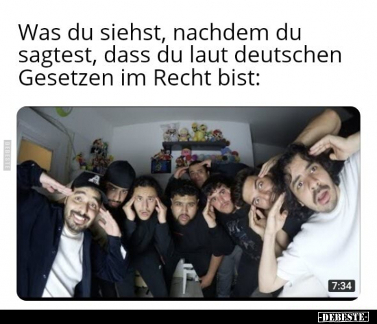 Was du siehst, nachdem du sagtest, dass du laut deutschen.. - Lustige Bilder | DEBESTE.de