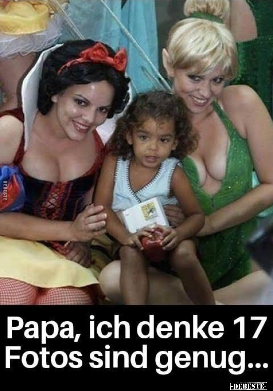 Papa, ich denke 17 Fotos sind genug.. - Lustige Bilder | DEBESTE.de