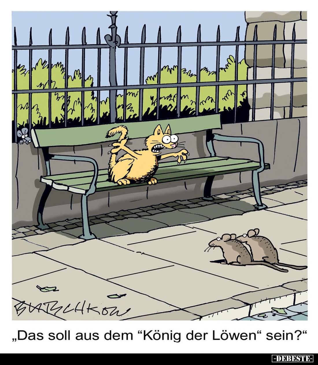 "Das soll aus dem "König der Löwen" sein?"