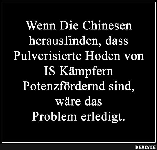 Wenn Die Chinesen herausfinden..