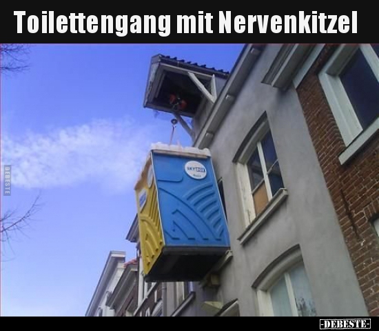 Toilettengang mit Nervenkitzel.. - Lustige Bilder | DEBESTE.de
