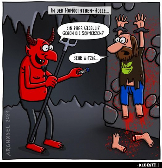 In der Homöopathen-Hölle... - Lustige Bilder | DEBESTE.de