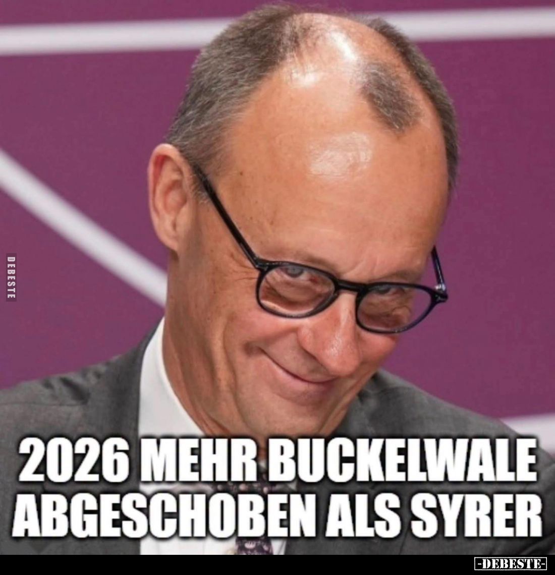 2026 mehr Buckelwale abgeschoben als Syrer.