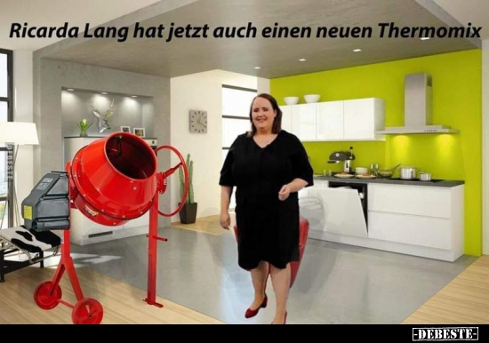 Ricarda Lang hat jetzt auch einen neuen Thermomix... - Lustige Bilder | DEBESTE.de