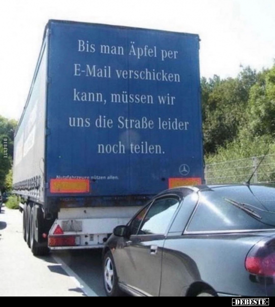 Bis man Äpfel per E-Mail verschicken kann.. - Lustige Bilder | DEBESTE.de
