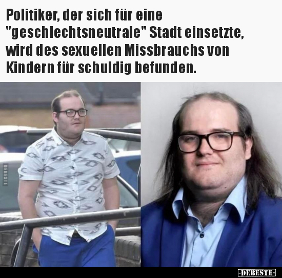 Politiker, der sich für eine "geschlechtsneutrale" Stadt.. - Lustige Bilder | DEBESTE.de