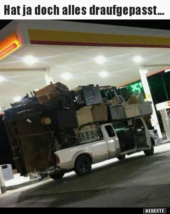 Hat ja doch alles draufgepasst...