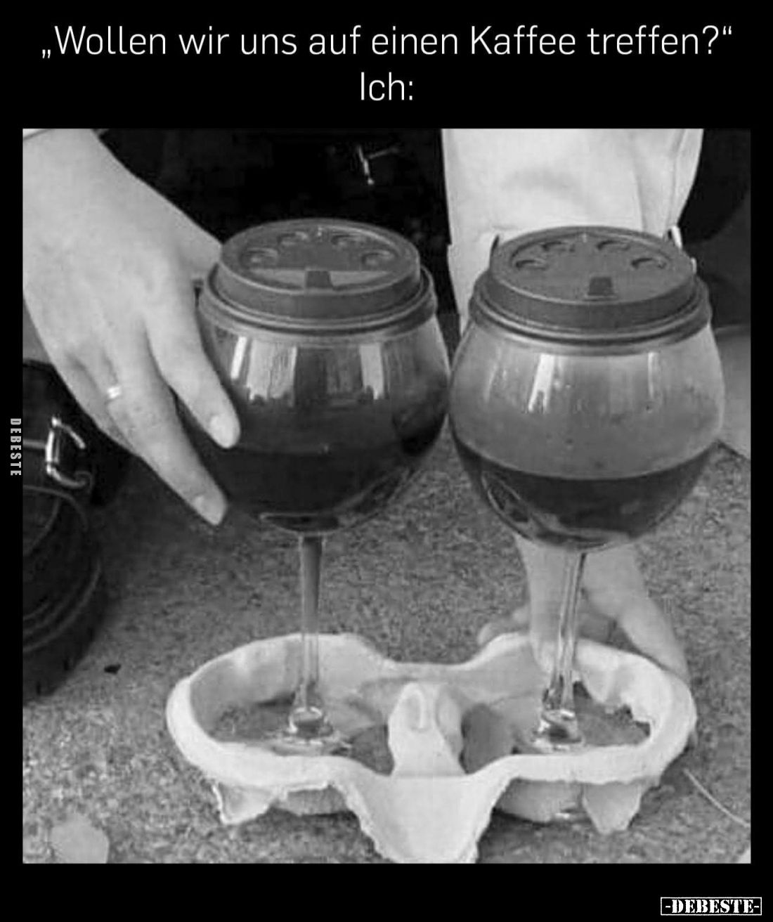 Wollen wir uns auf einen Kaffee treffen?.. - Lustige Bilder | DEBESTE.de