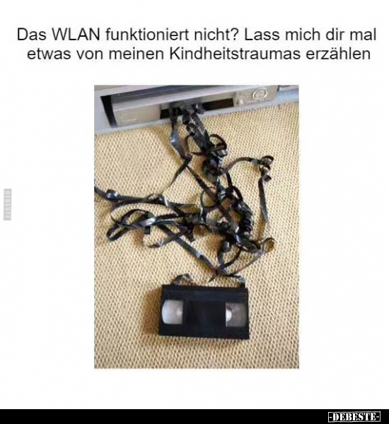 Das WLAN funktioniert nicht?.. - Lustige Bilder | DEBESTE.de