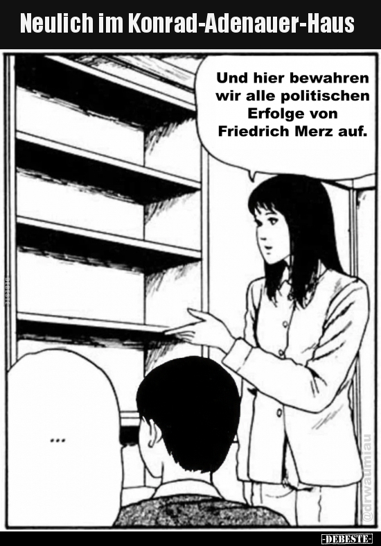 Neulich im Konrad-Adenauer-Haus.. - Lustige Bilder | DEBESTE.de