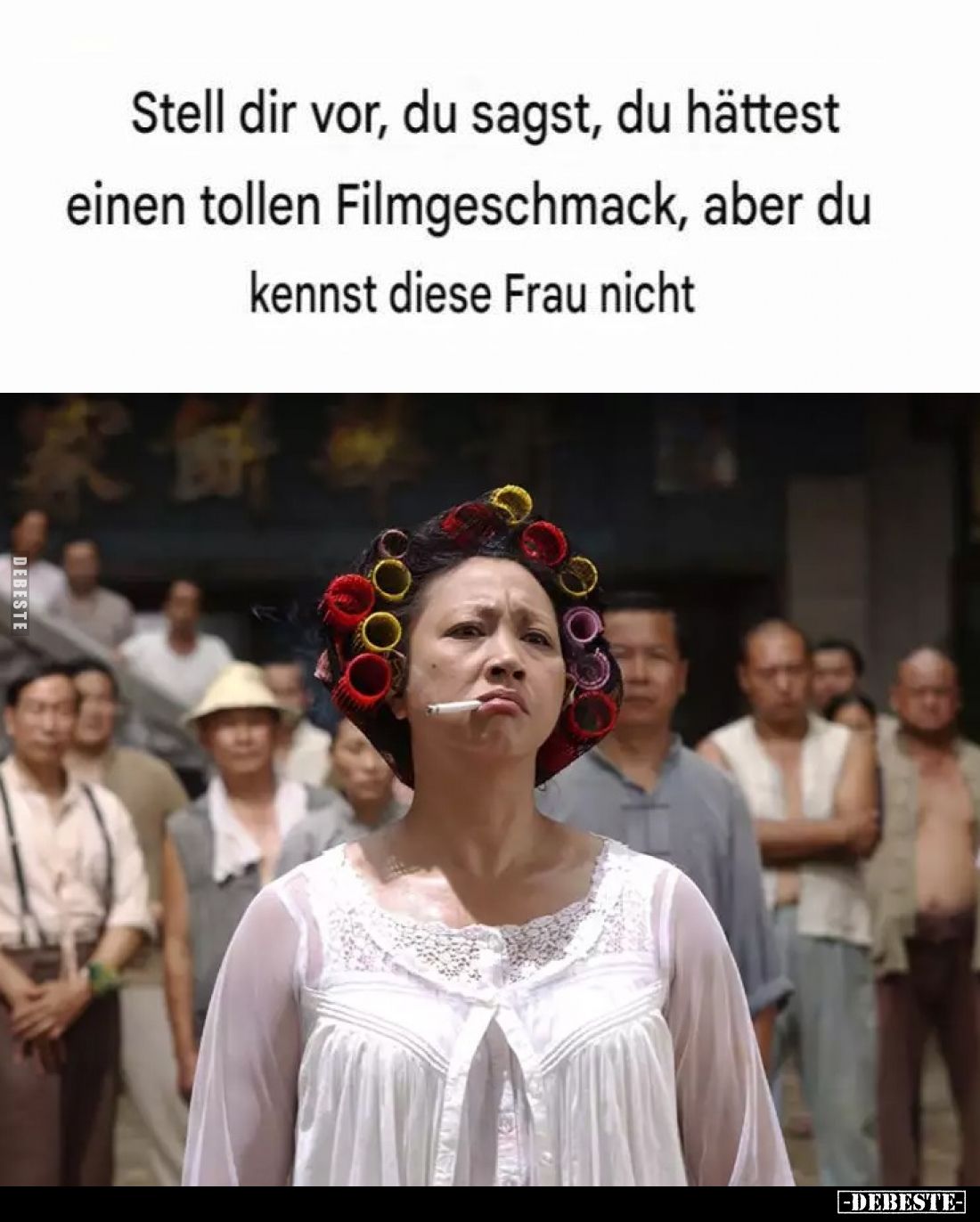 Stell dir vor, du sagst, du hättest einen tollen Filmgeschmack, aber du kennst diese Frau nicht.