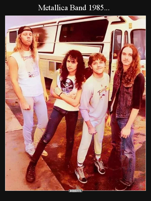 Metallica Band 1985... - Lustige Bilder | DEBESTE.de