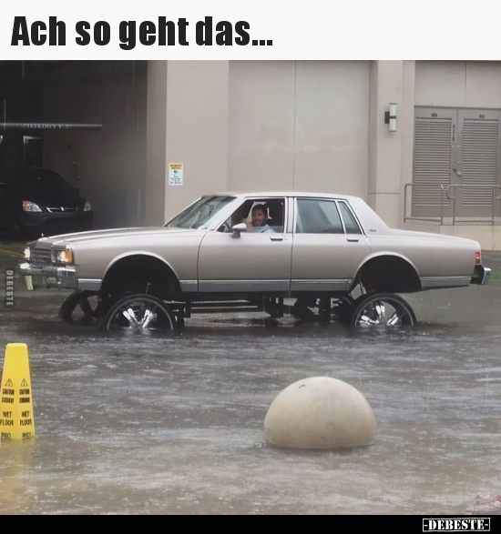 Ach so geht das... - Lustige Bilder | DEBESTE.de