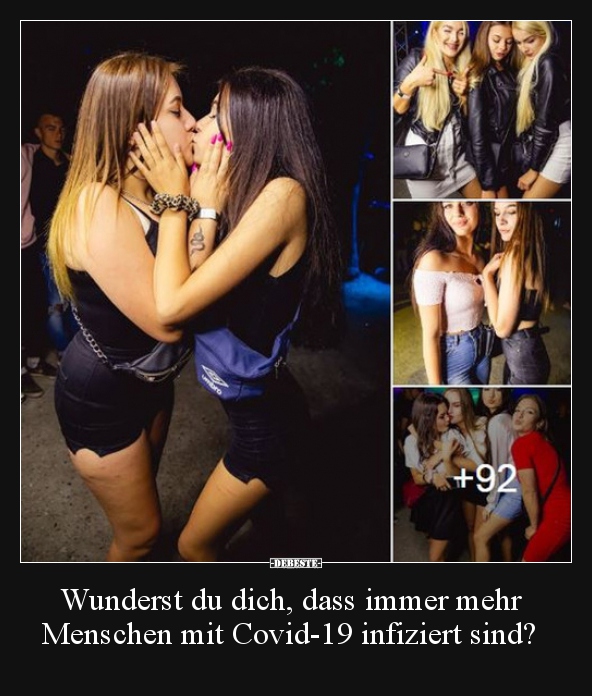 Wunderst du dich, dass immer mehr Menschen mit Covid-19.. - Lustige Bilder | DEBESTE.de