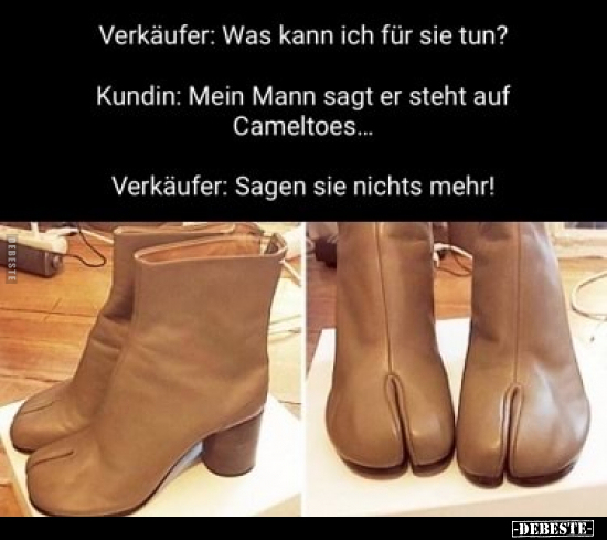 Verkäufer: Was kann ich für sie tun?.. - Lustige Bilder | DEBESTE.de