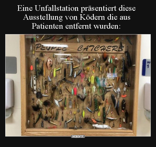 Eine Unfallstation präsentiert diese Ausstellung von.. - Lustige Bilder | DEBESTE.de