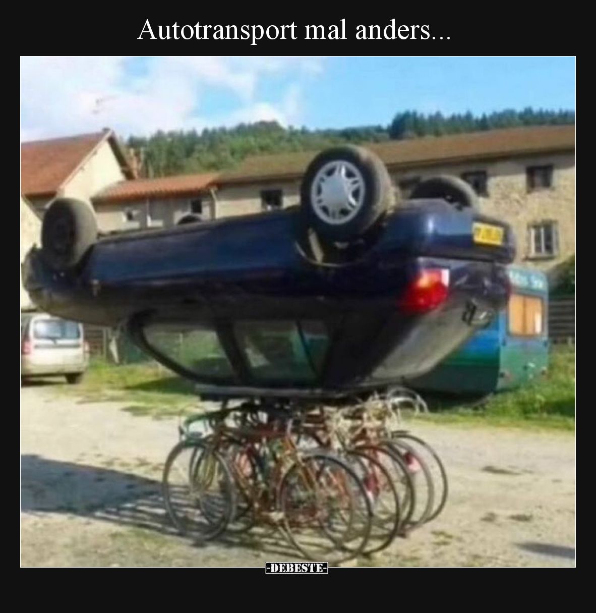 Autotransport mal anders...