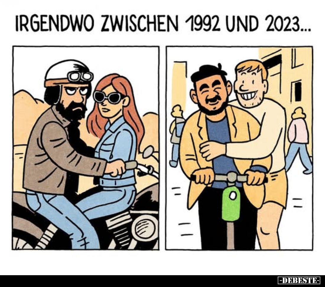 Irgendwo zwischen 1992 und 2023...
