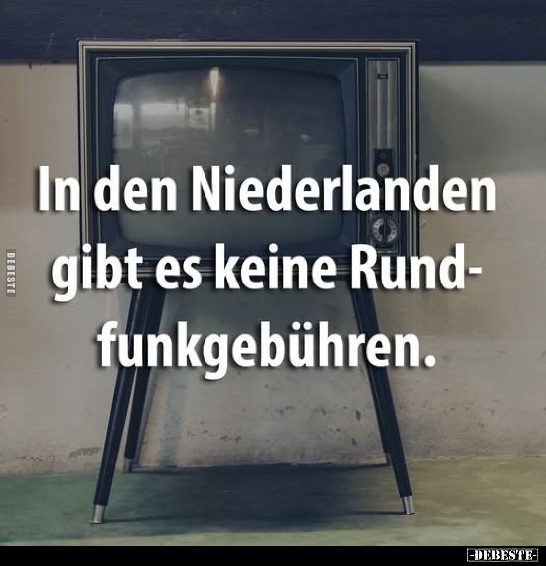 In den Niederlanden gibt es keine Rundfunkgebühren.