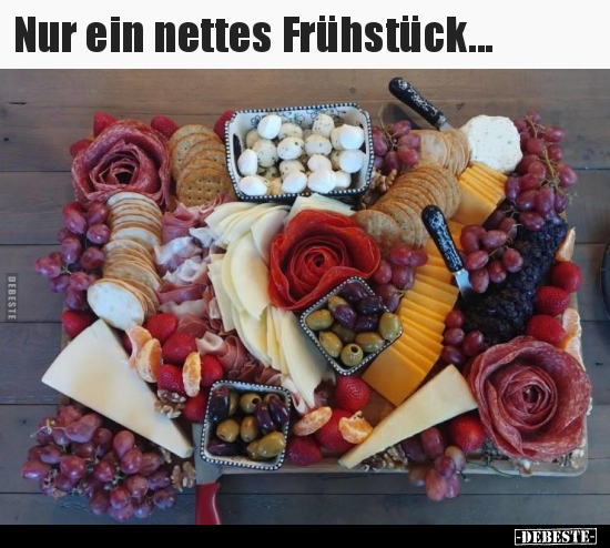 Nur ein nettes Frühstück...