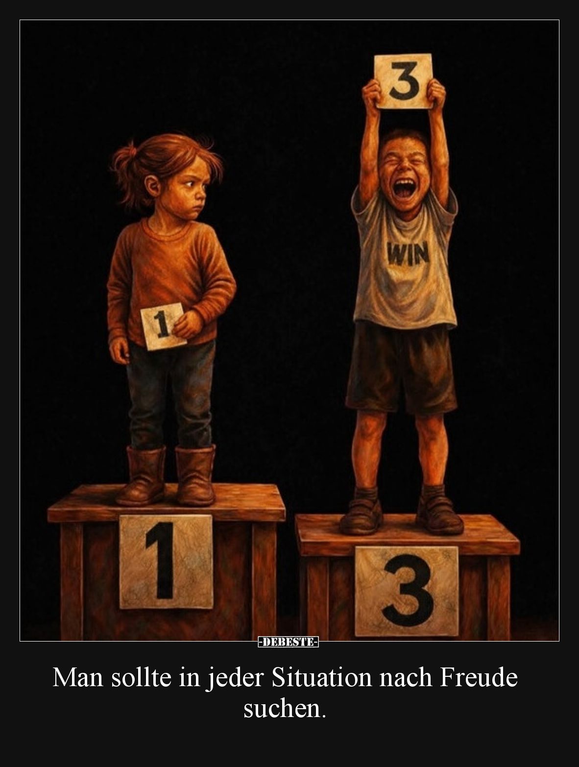 Man sollte in jeder Situation nach Freude suchen... - Lustige Bilder | DEBESTE.de