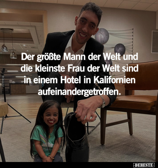 Der größte Mann der Welt.. - Lustige Bilder | DEBESTE.de